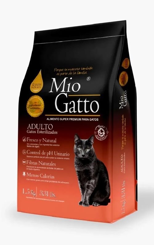 Mio Gatto Superpremium Gato Adulto Esterilizado