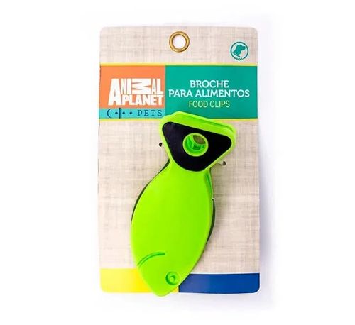 Animal Planet Clip Verde Para Bolsas De Alimentos