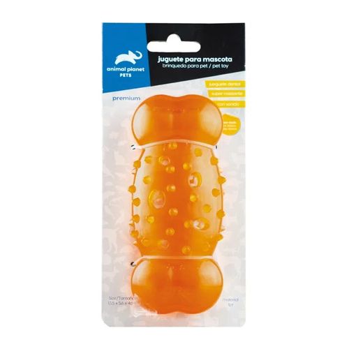 Animal Planet Juguete Dental Hueso Naranja