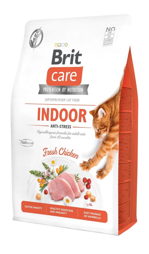 Brit Care Cat Indoor Anti-stress Chicken 2 kg