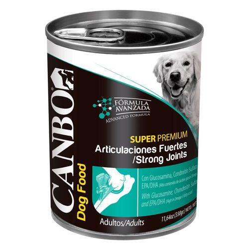 Canbo Adulto Articulaciones Fuertes Pate Lata 330 gr