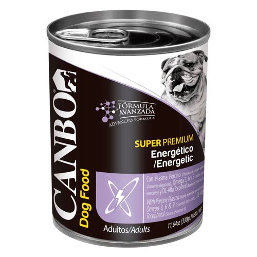 Canbo Adulto Energético Pate Lata 330 gr