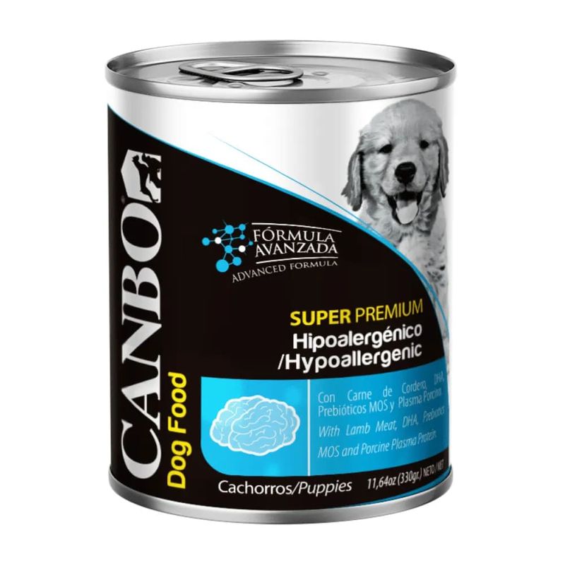 Canbo-Cachorro-Hipoalergenico-Pate-Lata-330-Gr