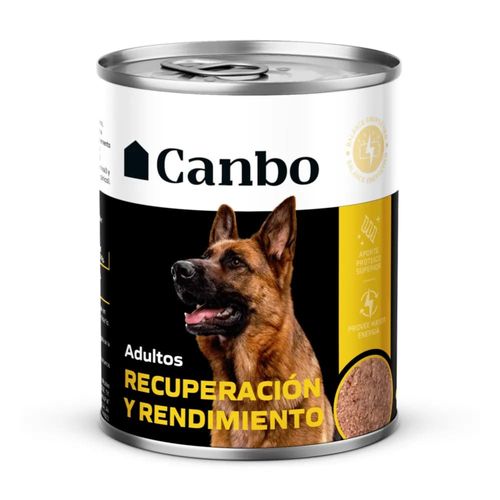 Canbo Paté Recuperación Y Rendimiento Para Perros Adultos 330 gr