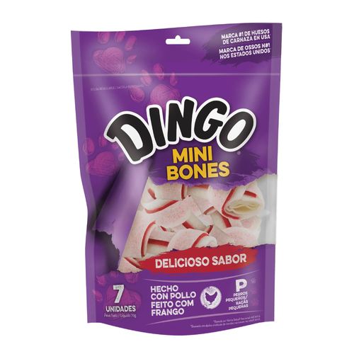 Dingo Mini Bones X7 Unidades