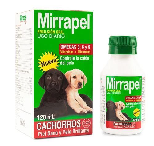 Mirrapel Suplemento Vitamínico Para Cachorros 120 ml