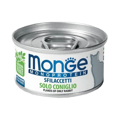 Monge Feline Adult Monoprotein Conejo 80 gr