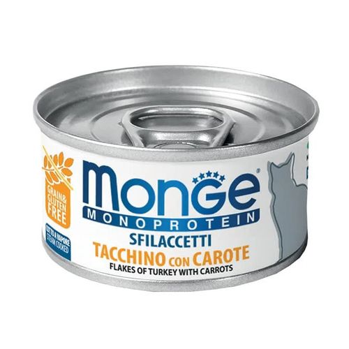 Monge Feline Adult Monoprotein Pavo y Zanahoria 80 gr