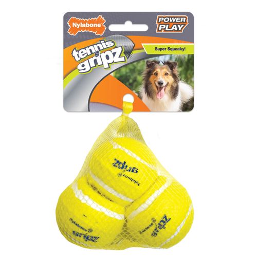 Nylabone Juguete Para Perro Nyla Play Tennis Ball 3pk - Medium