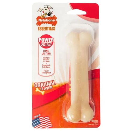 Nylabone Juguete Para Perro Power Chew Bone Original - Medium