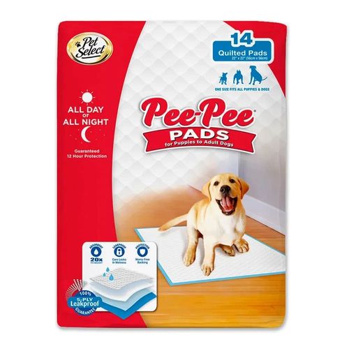 Pee Pee Pads For Puppies & Adult Dogs X14 unidades