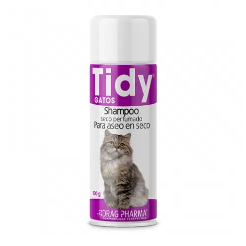 Tidy Shampoo Seco Para Gatos 100 gr