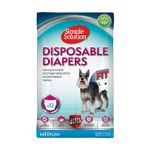 Simple-Solution-Disposable-Diaper-Pañales-Desechables-Super-Absorbentes-X12-Unidades---M