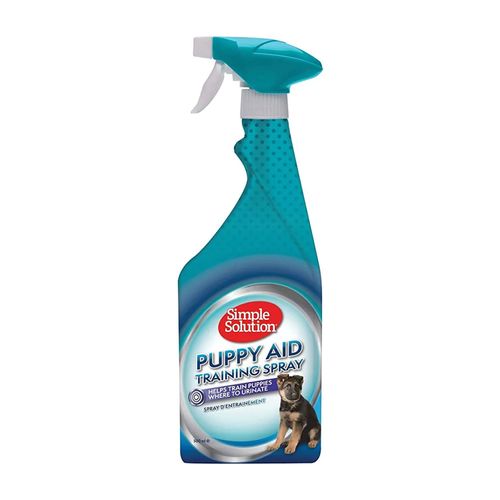 Simple Solution Puppy Aid Training Spray Para Entrenamiento De Cachorros 500 ml