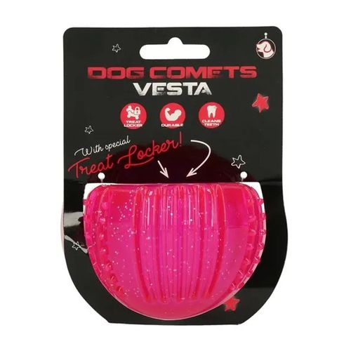 Dog Comets Juguete Dispensador De Snacks Para Perros Color Rosado