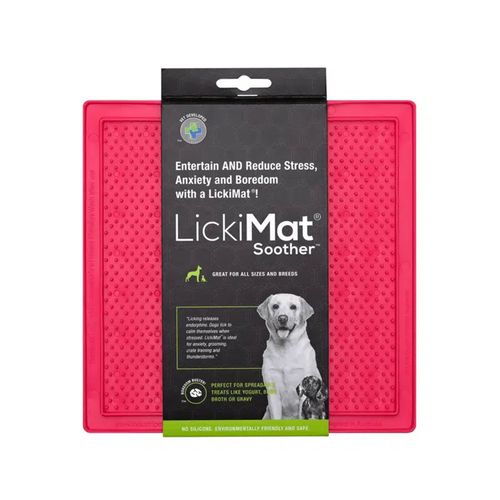 Lickimat Dogs Soother Rosado