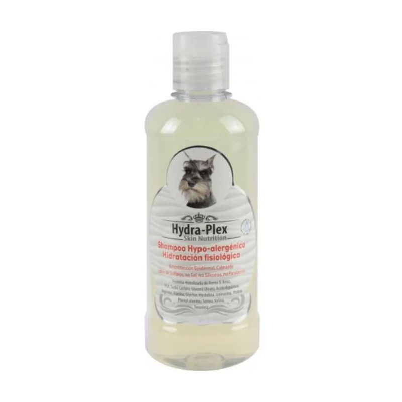 Hydra-Plex-Shampoo-Hipoalergenico-Hidratacion-Fisiologica-Para-Perros-250-ml