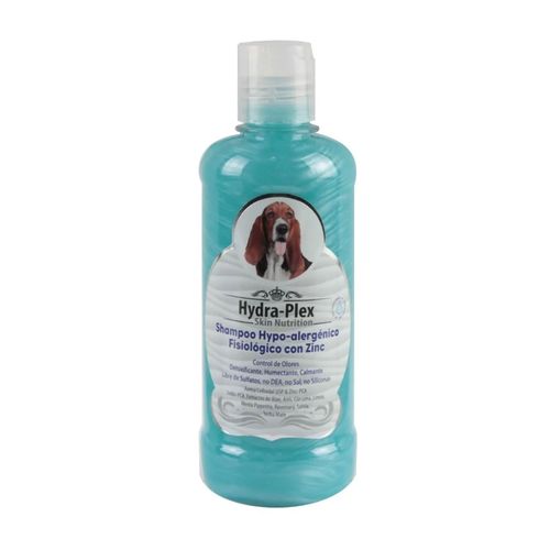 Hydra Plex Shampoo Hipoalergénico Fisiológico Zinc 2% Para Perros 250 ml