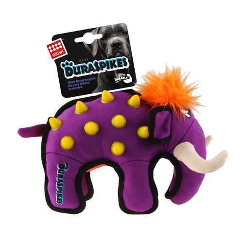 GiGwi Juguete Para Perro Duraspikes Elefante Morado