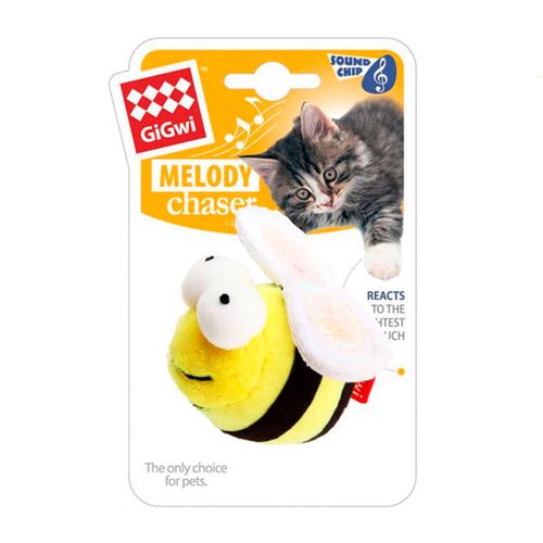 GiGwi Juguete Para Gato Melody Chaser Abeja