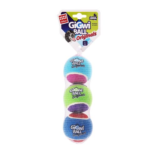 GiGwi Juguete Para Perro Tennis Ball 3 Pack - Large