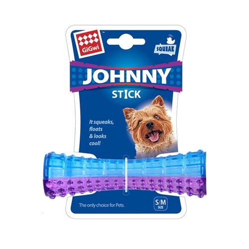 GiGwi Juguete Para Perro Johnny Stick Morado/Azul - Small/Medium