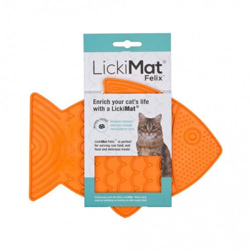 Lickimat Felix Cat Orange