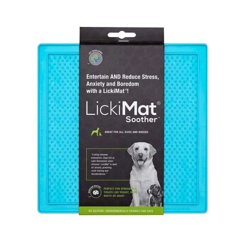 Lickimat Soother Dog Turquesa