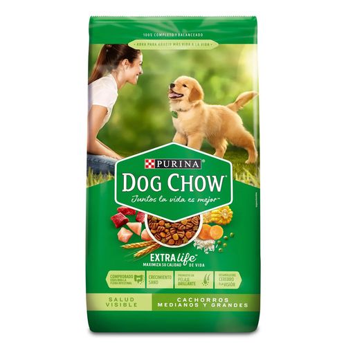 Dog Chow Cachorro Raza Mediana y grande 17 kg