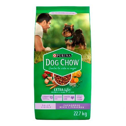 Dog Chow Cachorro Razas Minis y Pequeñas 22.7 kg