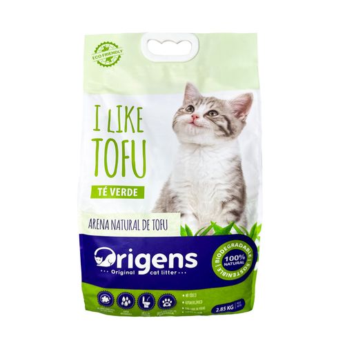 Origens Arena Natural De Tofu Con Aroma Té Verde 2.85 kg