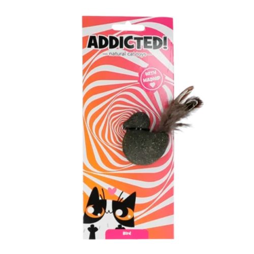 Addicted Cat Juguete Para Gato - Pájaro Con Plumas