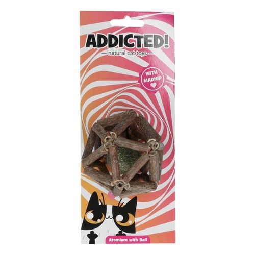 Addicted Cat Juguete Para Gato - Átomo Con Pelota