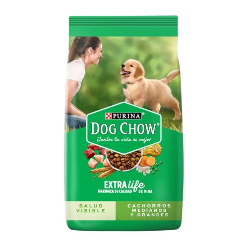 Dog Chow Cachorro Raza Mediana y grande 22.7 kg