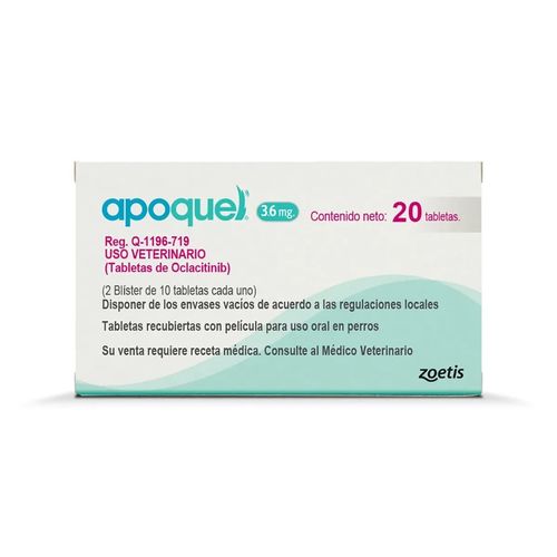 Apoquel 3.6 mg X20 Tabletas