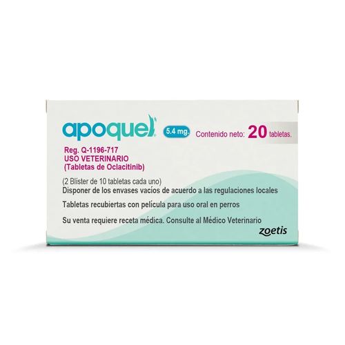 Apoquel 5.4 mg X20 Tabletas