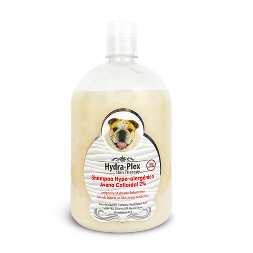 Hydra Plex Shampoo Hipoalergénico Con Avena Colloidal 2% Para Perros 945 ml