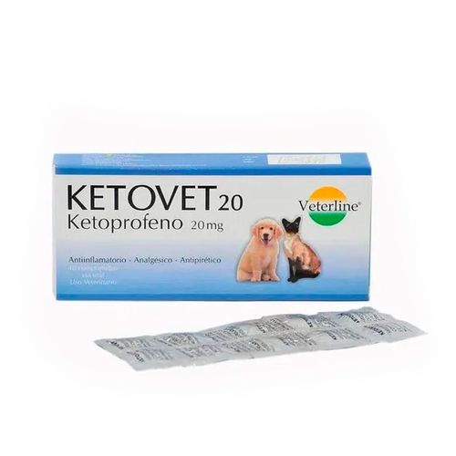 Ketovet 20 mg Caja X40 Tabletas