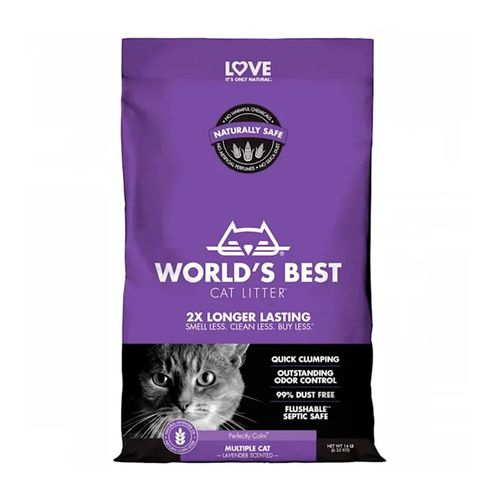 Wbcl World Best Cat Litter Arena Multicat Lavanda 3.18 kg