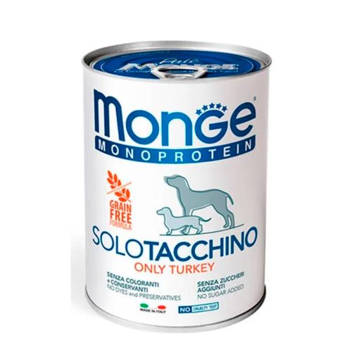 Monge Monoprotein Canine Pavo 400 gr