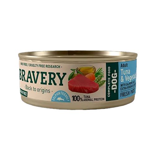 Bravery Tuna And Vegetables Adult Dog Wet Food 80 gr