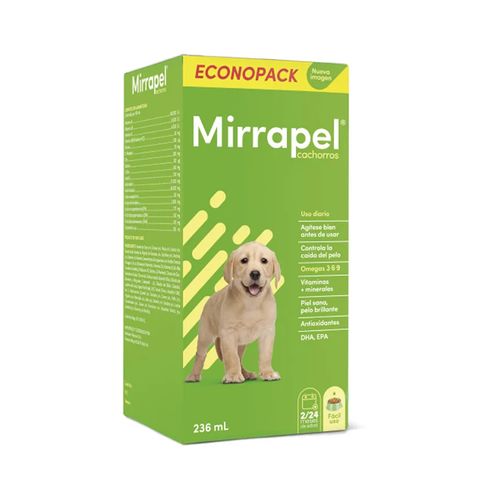 Mirrapel Suplemento Vitamínico Para Cachorros 236 ml