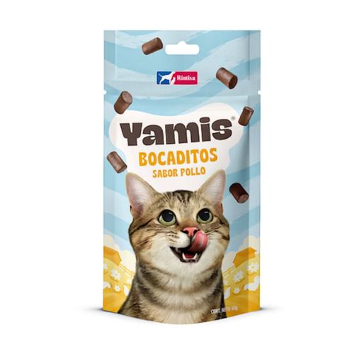 Yamis Snack Para Gato Sabor Pollo 60 gr