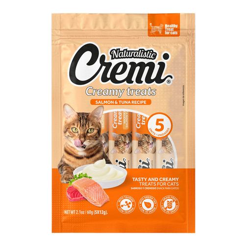 Cremi Atún Con Salmón X5 Tubos