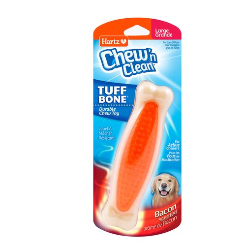 Hartz Chew'n Clean Bone Juguete Para Perro Naranja - Large