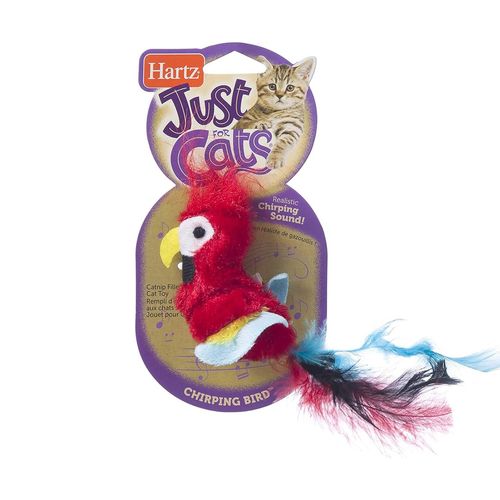 Hartz Just For Cats Chirping Birds Juguete Para Gato - Rojo