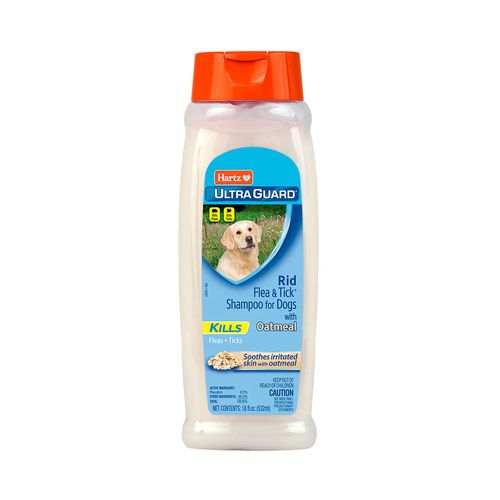 Hartz Ultra Guard Shampoo Antipulgas Con Avena 532 ml