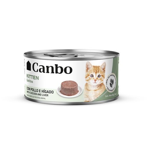 Canbo Paté Kitten Pollo e Hígado 85 gr