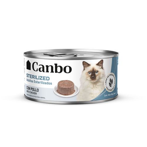 Canbo Paté Gato Adulto Esterilizado 85 gr