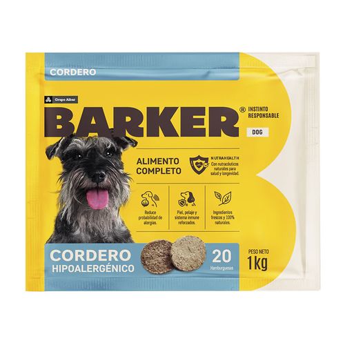 Barker Cordero 1 kg (20 Hamburguesas)